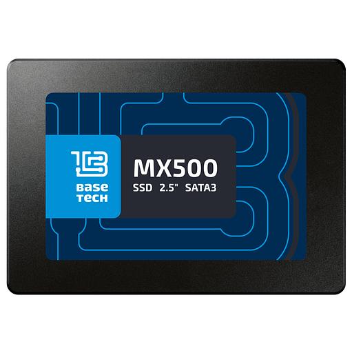 SSD BaseTech MX500 500Гб, 2.5", SATA3, Bulk, TLC, Чтение:500мб/с, Запись:450мб/с (BT-CT500MX500SSD1N) фото 1