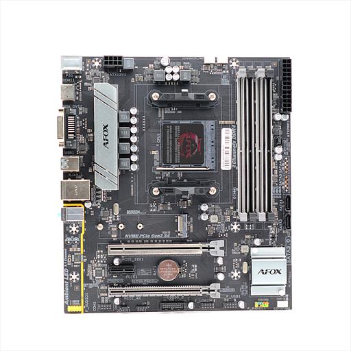 Материнская плата AFOX A520D4-MA-V2, SocketAM4, mATX, Retail, 4xDDR4, PCIe4.0, 1xM.2, GLAN, 2xPS/2, 4xUSB2, 6xUSB3, VGA, HDMI, DVI фото 1
