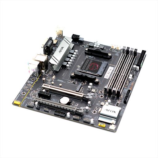 Материнская плата AFOX A520D4-MA-V2, SocketAM4, mATX, Retail, 4xDDR4, PCIe4.0, 1xM.2, GLAN, 2xPS/2, 4xUSB2, 6xUSB3, VGA, HDMI, DVI фото 4