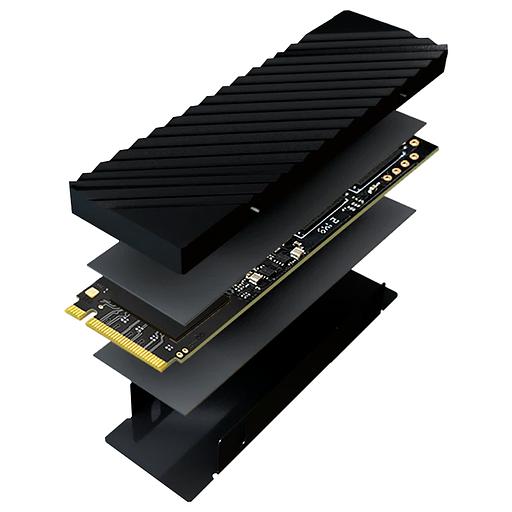 SSD TESLA TS7000 2Тб, M.2 2280, NVMe, Bulk, TLC, PCIe4.0, DRAM:2048Мб, Чтение:7000мб/с, Запись:6700мб/с, радиатор, совместимость с PS5 (SSDTS7000H-2TBM2) фото 5