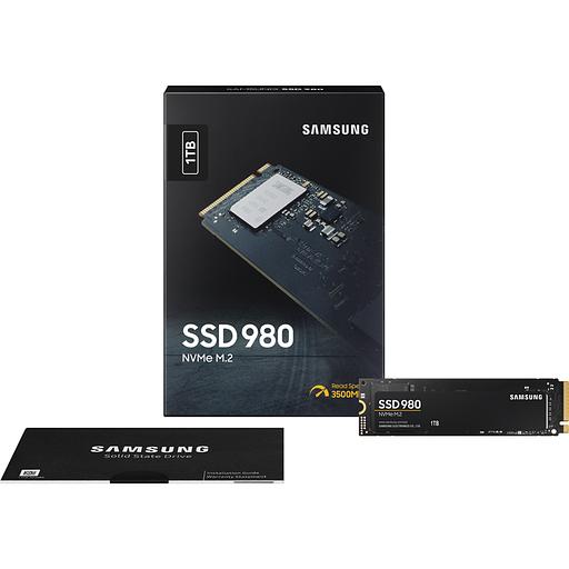 SSD Samsung 980 1Тб, M.2 2280, NVMe, Retail, MLC, PCIe3.0, Чтение:3500мб/с, Запись:3000мб/с (MZ-V8V1T0BW) фото 4