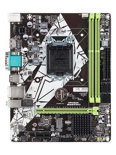 Материнская плата MAXSUN Challenger H81M-V3H M.2, Socket1150, mATX, Retail, 2xDDR3, PCIe2.0, 1xM.2, GLAN, 2xPS/2, 6xUSB2, 2xUSB3, CPU TDP 84Вт, VGA, HDMI (MSCH-H81M-V3H M.2) фото 1