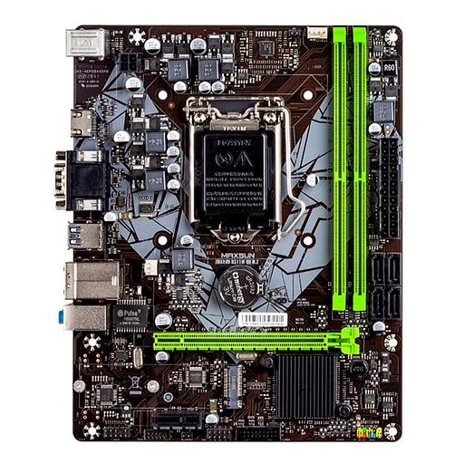 Материнская плата MAXSUN Challenger H311M-VH M.2, Socket1151, mATX, Retail, 2xDDR4, PCIe3.0, 1xM.2, GLAN, 2xPS/2, 4xUSB2, 4xUSB3, CPU TDP 65Вт, VGA, HDMI (MSCH-H311M-VHM.2) фото 1