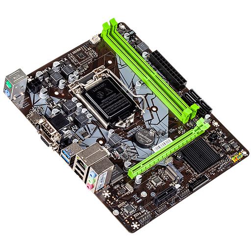 Материнская плата MAXSUN Challenger H311M-VH M.2, Socket1151, mATX, Retail, 2xDDR4, PCIe3.0, 1xM.2, GLAN, 2xPS/2, 4xUSB2, 4xUSB3, CPU TDP 65Вт, VGA, HDMI (MSCH-H311M-VHM.2) фото 3