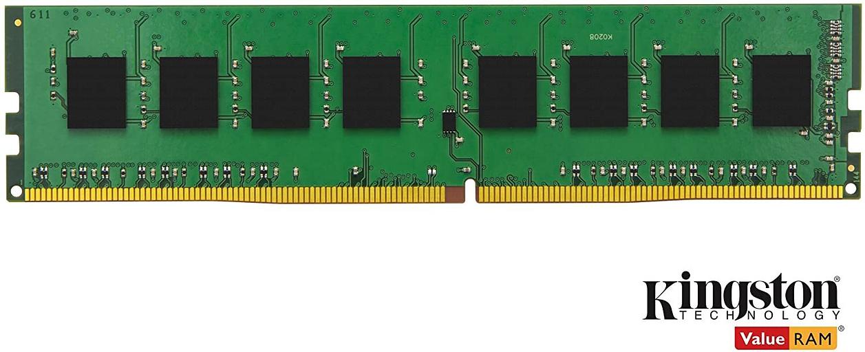 Память Kingston DDR4 DIMM 8Гб, 2666MHz/CL19, Retail (KVR26N19S8/8) фото 1