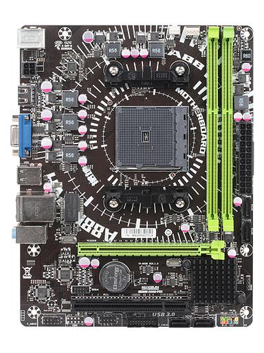 Материнская плата MAXSUN Earthshaker A88M-PVH, SocketFM2+, mATX, Retail, 2xDDR3, PCIe3.0, 100LAN, 2xPS/2, 6xUSB2, 2xUSB3, CPU TDP 65Вт, VGA, HDMI (MSES-A88M-PVH) фото 1
