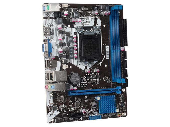 Материнская плата SOYO Zhanlong H61M-V3H, Socket1155, mATX, Retail, 2xDDR3, PCIe3.0, 100LAN, 2xPS/2, 6xUSB2, 2xUSB3, CPU TDP 95Вт, VGA, HDMI (SYZL-H61M-V3H) фото 4