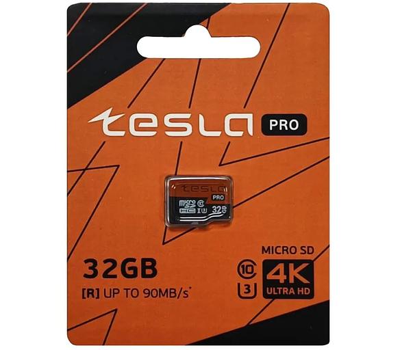 Карта памяти TESLA 32Гб microSDHC, C10/UHS-I U3 (TSLMSD32GU3) фото 2