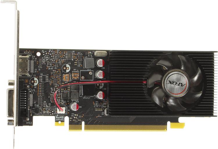 Видеокарта AFOX NVIDIA GeForce GT1030, 2Гб GDDR5, 64 бита, LP, Retail (AF1030-2048D5L7) фото 2