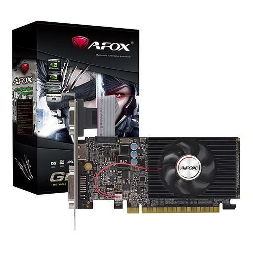 Видеокарта AFOX NVIDIA GeForce GT610, 1Гб GDDR3, 64 бита, LP, Retail (AF610-1024D3L7-V6) фото 1