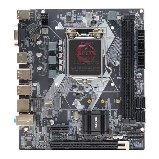 Материнская плата AFOX IH61-MA2-V3, Socket1155, mATX, Retail, 2xDDR3, PCIe2.0, 1xM.2, 100LAN, 8xUSB2, 2xUSB3, CPU TDP 95Вт, VGA, HDMI фото 1