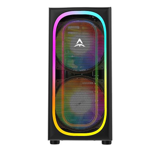 Корпус Alseye Ai, Без БП, EATX, чёрный, 2xRGB FAN, 2xUSB2, 1xUSB3, бок: закалённое стекло (AS.07.0105) фото 3