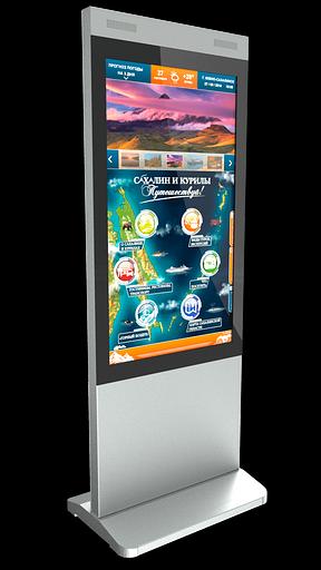 Напольный сенсорный киоск UTSInfo Invite 55 фото 2