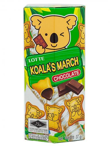 Печенье «Коала Марш» с шоколадом, Thai Lotte, 37г фото 1