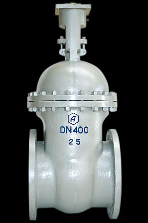 Задвижка клиновая фланцевая ПИК 30с527нж DN300 с невыдвижным шпинделем с редуктором PN 2,5 фото 1