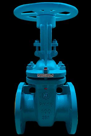Задвижка клиновая литая ПИК 30нж941нж DN250 с выдвижным шпинделем под электропривод PN 1,6 фото 1