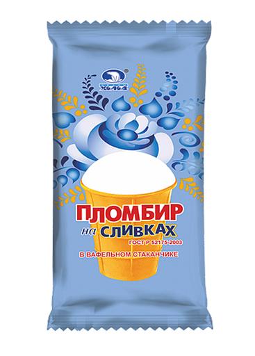 Пломбир на сливках вафельный стаканчик ОПТ фото 1