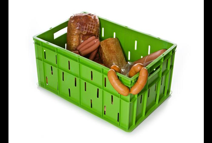 Ящик пластиковый колбасный М-253 фото 1