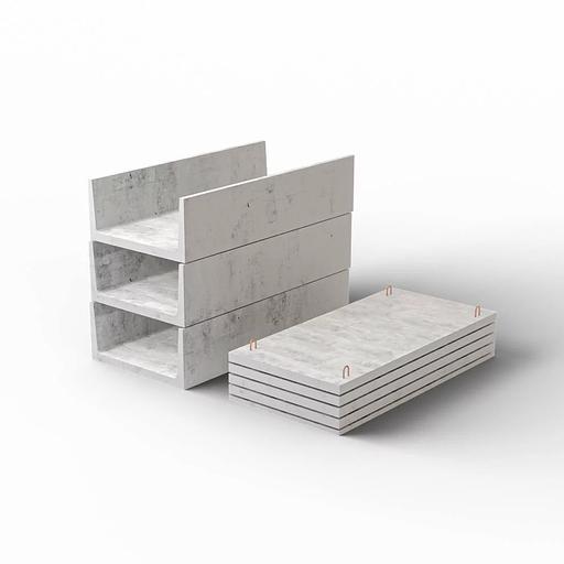 Лотки теплотрасс серия 3.006-2 в.2 ОПТ фото 1