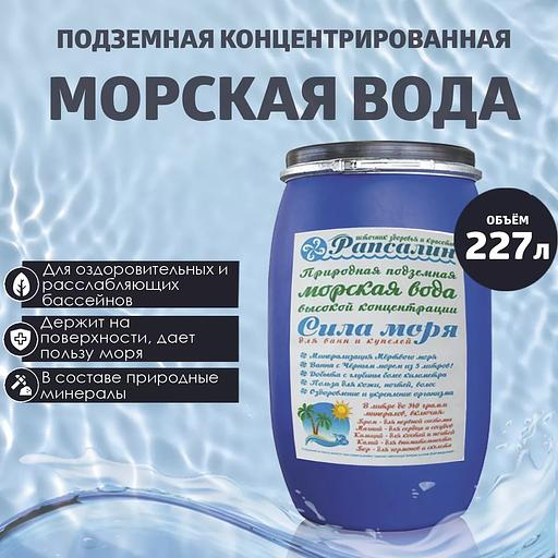 Рассол подземный ТМ «Моревоз» - концентрат морской воды для приготовления аналога морской воды в бассейнах, Опт фото 2