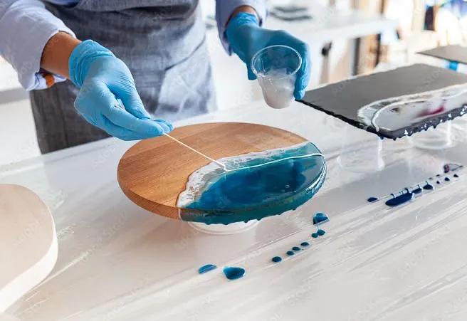 Эпоксидная смола без запаха для творчества густая Resin Art 0.3 кг Кристалл фото 5