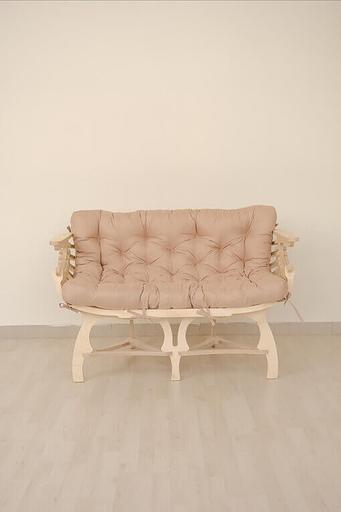 Диван из дерева «Ракушка» фото 1