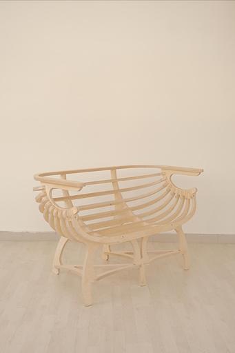 Диван из дерева «Ракушка» фото 3