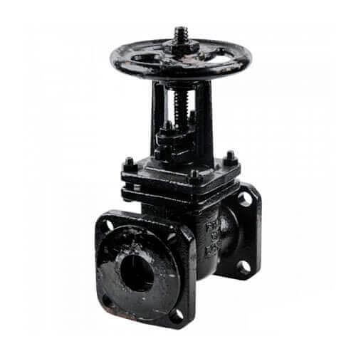 Задвижка 30ч6бр чугунная Ду125 Ру16 фото 1