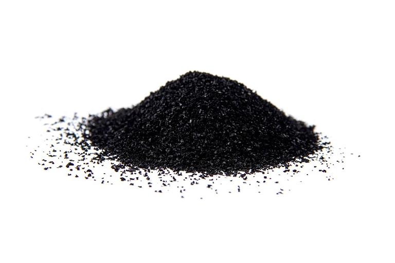 Резиновая крошка фракции 0-1мм (черная) фото 1