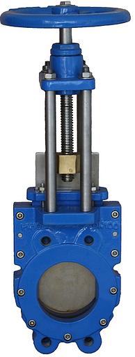 Задвижка шиберная ABRA-KV-01-400-10 Ду400 Ру10 фото 1