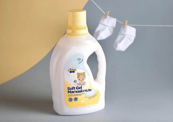 Мягкий гель для стирки одежды и пеленок Babyline 1,5 л ОПТ фото 1