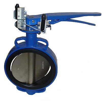 Затвор поворотный фланцевый BUV-FL226D0200H Ду200 Ру16 фото 1