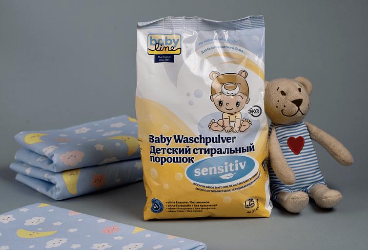 Стиральный порошок для стирки одежды и пеленок Babyline ОПТ фото 2