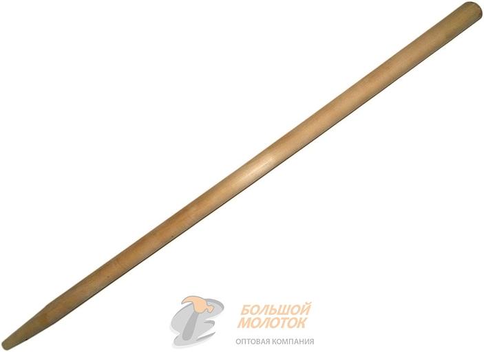 Черенок для лопат, вил, 40 х 1200 мм, в/с шлиф. /10 шт. фото 1