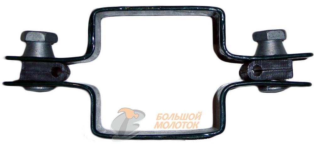 Крепление 60*60 мм метал. зел. антивандальное /58 фото 1