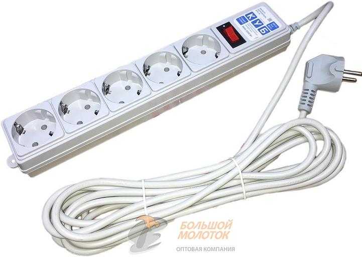 Сетевой фильтр КУБ 3 метра /27 фото 1