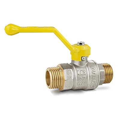 Кран шаровый латунный ГАЗ LD Pride Ду15 Ру40 НН ручка фото 1
