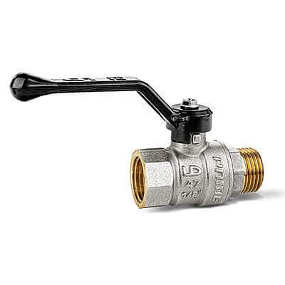 Кран шаровый латунный LD Pride Ду25 Ру40 ВН ручка фото 1