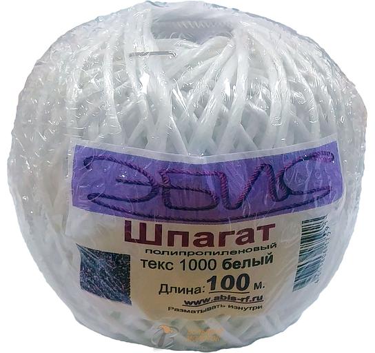 Шпагат п/п 100 м (30 шт) белый фото 1