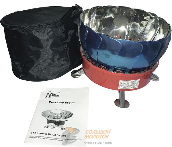Печка газовая походная K-203 "Лепесток" /50 фото 1