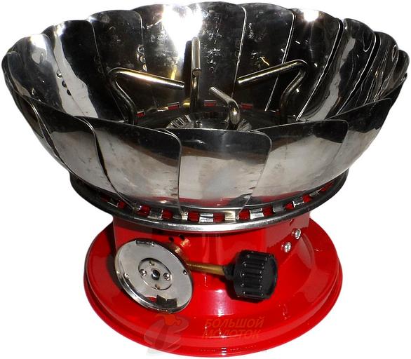 Печка газовая походная K-205 (SHM-777) "Лепесток" /24 фото 1