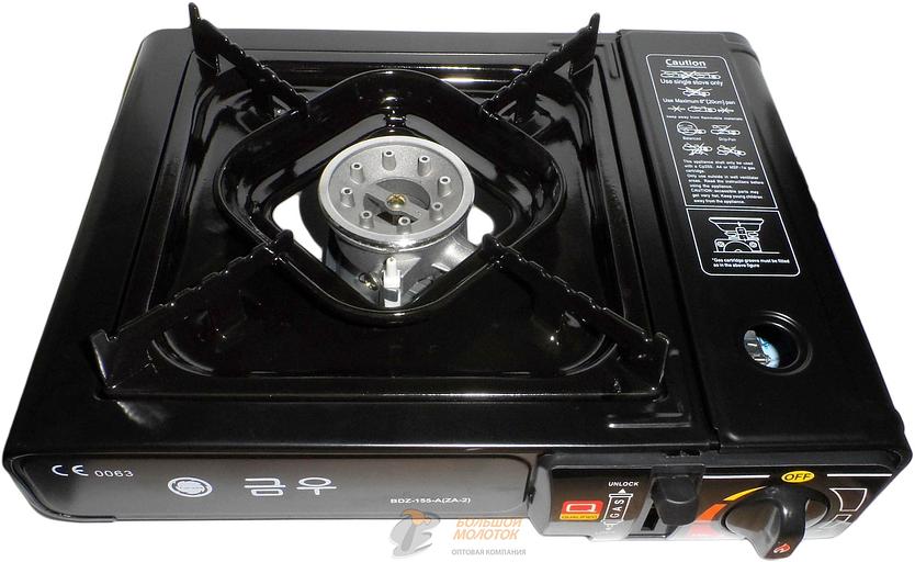 Печка газовая походная в чемодане + перех. под баллон /6 фото 1