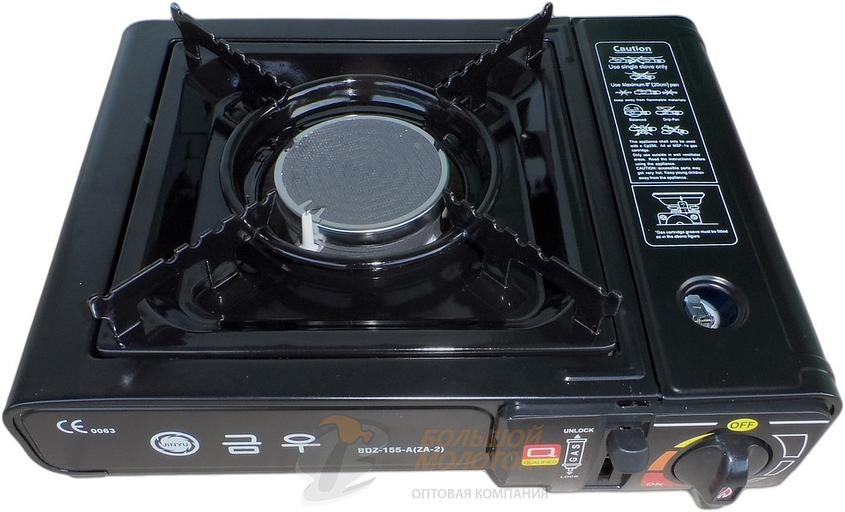 Печка газовая походная в чемодане, инфракрасная конфорка /6 фото 1