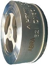 Обратный клапан межфланцевый тарельчатый ABRA-D71-032 Ду32 Ру16/25 фото 1