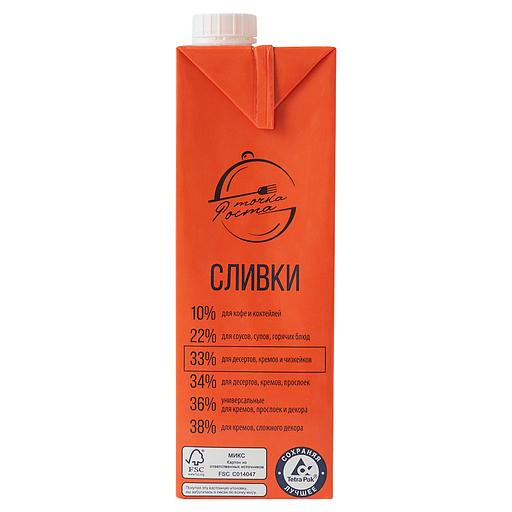Сливки «Точка роста» 33 % ОПТ фото 2