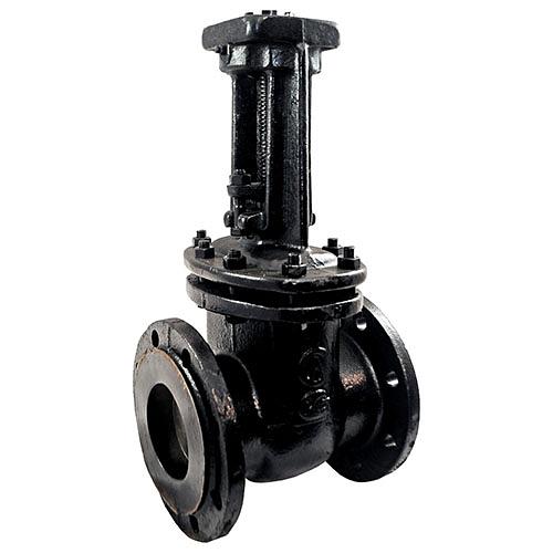 Задвижка чугунная 30ч906бр фланцевая Ду150 Ру16 фото 1