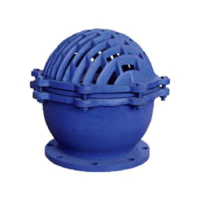 Клапан обратный фланцевый с приемной сеткой 16ч42р Ду80 Ру2,5 фото 1