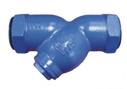 Фильтр сетчатый чугунный резьбовой (муфтовый) ABRA-YS-3016-D040 Ду40 Ру16 фото 1