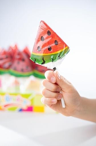 Карамель на палочке Sladraduga 30х40 г, арбуз фото 3