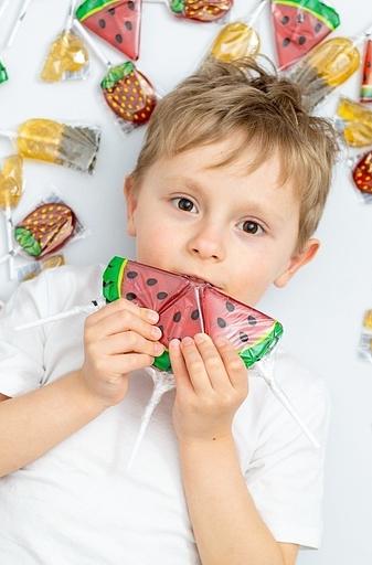 Карамель на палочке Sladraduga 40х25 г, арбуз фото 4